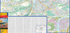 Prague city street map 1:17 500 laminat 2023
