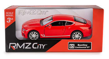 RMZ City Bentley Continental GT 2018 czerwony w skali 1:39