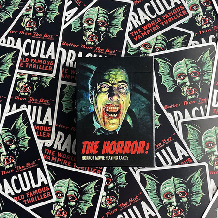 Karty do gry talia pojedyncza International Horrory