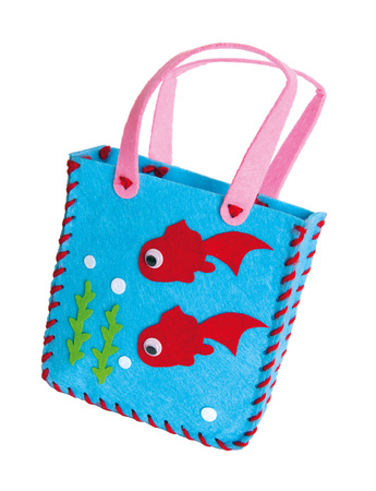 Moja torebka z filcu Rybki