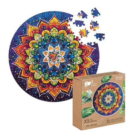 Puzzle 100 Milliwood Peace and harmony Nocna Mandala