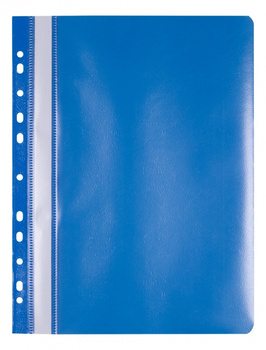 Paczka skoroszyt A4 Office Products PP miękki wpinany niebieski 25 sztuk
