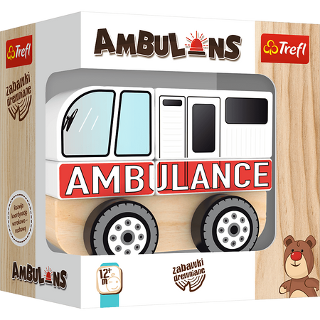 Ambulans drewniany 61000