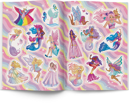 Barbie Dreamtopia kolorowanka z naklejkami NA-1404