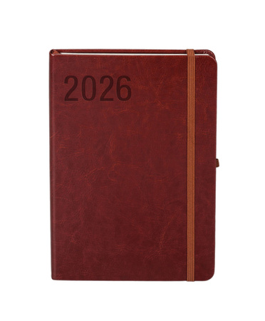 Kalendarz 2026 Formalizm A4 TDW brązowy