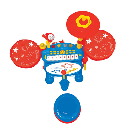 Elektroniczny zestaw muzyczny perkusja z keybordem K610