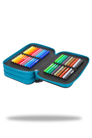 Piórnik 3-komorowy z wyposażeniem Coolpack Jumper 3 fossil