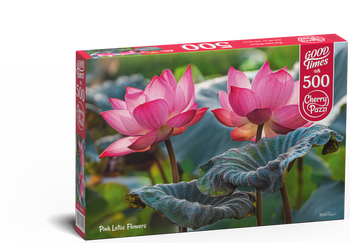 Puzzle 500 CherryPazzi Pink Lotus Flowers 20012