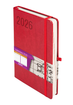 Kalendarz 2026 Formalizm A5 DNS czerwony