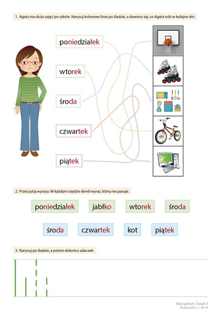 Ja i mój świat 3 karty pracy