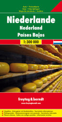 Holandia mapa 1:300 000