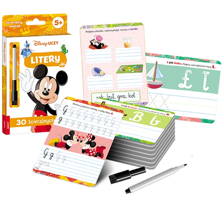 Disney Uczy Litery UMK-9302
