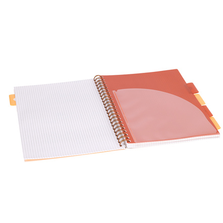 Kołozeszyt Strigo A4 Project Book Afryka pastelowo beżowy kratka