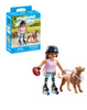 Playmobil Skaterka z retriverem 71739