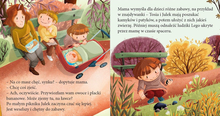 Tosia i Julek idą spać. (Nie) Tacy sami