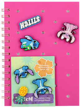 Notes A5 80k.kratka na spirali Stitch