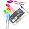 Długopisy żelowe fluo Kidea 12 kolorów