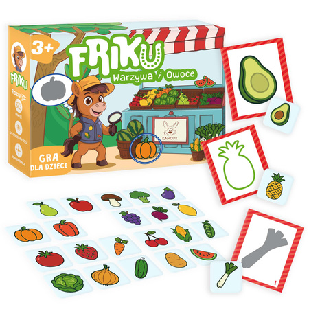 Gra FRIKU Warzywa i Owoce