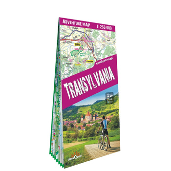 Transylvania adventure map 1:250 000 laminat 2024