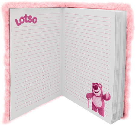 Pamiętnik pluszowy A5 3D Lotso LTS00009