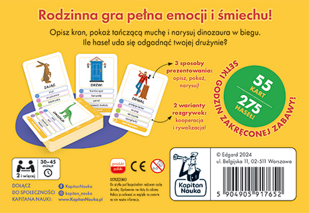 Gra Kalambury Kapitan Nauka