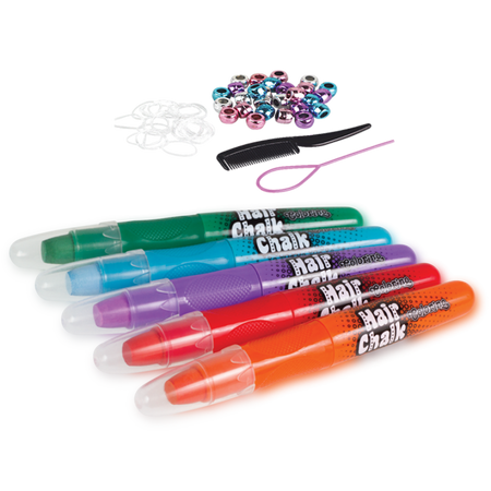 Pastele kredowe do włosów standard Colorino Kids 5 sztuk