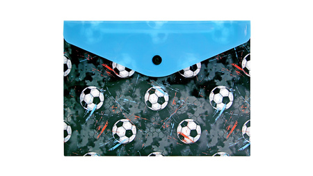 Teczka A5 kopertowa PP Piłki