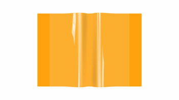 Paczka okładki zeszytowe A4 neon pomarańczowy 10 szt.