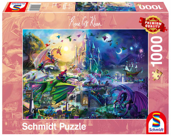 Puzzle 1000 PQ Rose Cat Khan Smoczy konkurs 111727