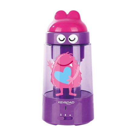 Temperówka elektryczna KEYROAD usb pojedyncza fioletowa