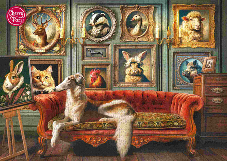 Puzzle 1000 CherryPazzi The Aristocratic Menagerie 31377