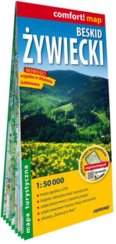 Beskid Żywiecki mapa turystyczna 1:50 000 laminat 2025