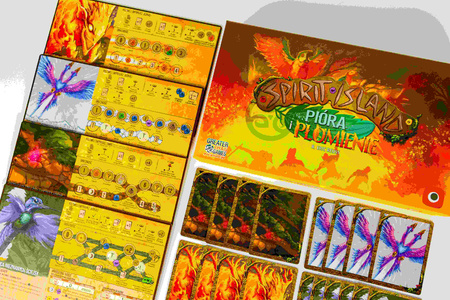 Gra Spirit Island Pióra i Płomienie dodatek