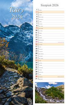 Kalendarz 2026 paskowy Tatry