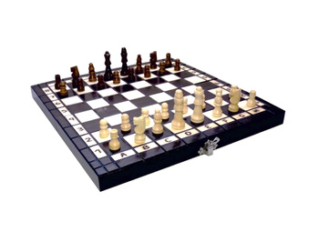 Gra Szachy drewniane 27x27 cm