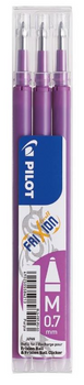 Wkład do wymazywalnego pióra kulkowego Frixion 0,7 jasno fioletowy 3 szt.