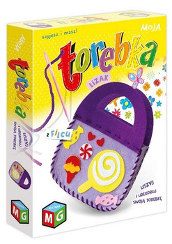 Moja torebka z filcu Lizak