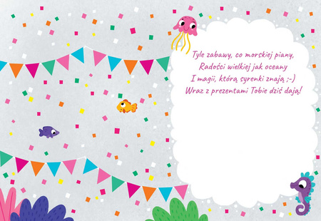 Karnet B6 Syrenka 5 Urodziny