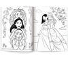 Disney księżniczka mega kolorowanka brokatowe naklejki KOLB-9103