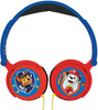 Składane słuchawki przewodowe stereo Psi Patrol z głośnością bezpieczną dla dzieci Lexibook HP015PA