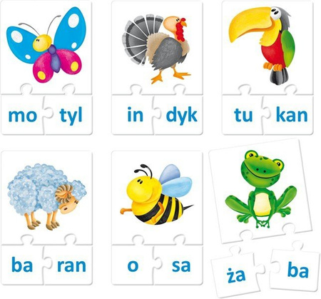 Gra I puzzle układam i czytam