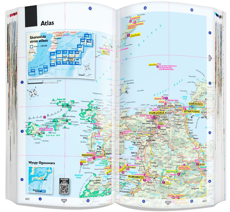 Japonia Przewodnik z atlasem