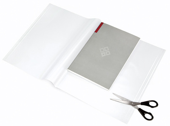 Paczka okładek na zeszyt książkę A4 PP samoprzylepna 5 sztuk