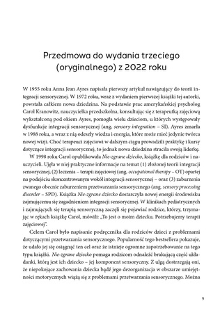 Nie zgrane dziecko różnice w przetwarzaniu sensorycznym rozpoznawanie i postępowanie
