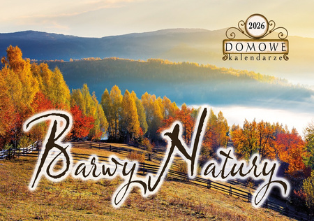Kalendarz 2026 Domowy Barwy Natury