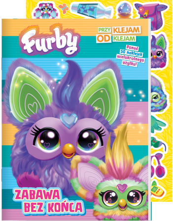 Zabawa bez końca. Furby Przyklejam Odklejam