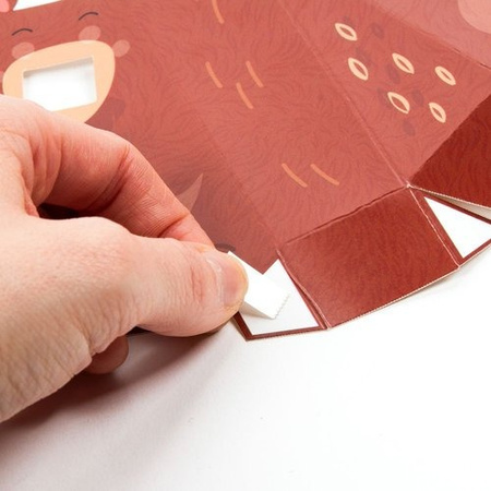 Figurki 3D z naklejkami Zoo Kidea