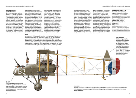 Brytyjskie samoloty I wojny światowej. Myśliwce, Bombowce, Samoloty rozpoznawcze