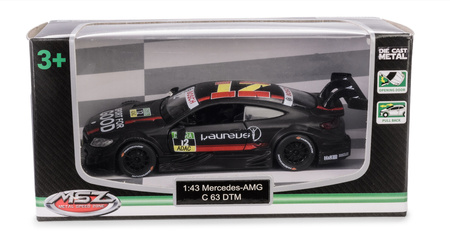 MSZ Mercedes-AMG C 63 DTM czarny w skali 1:43