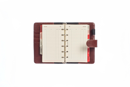 Organizer 2026 Memofix A6 K brąz